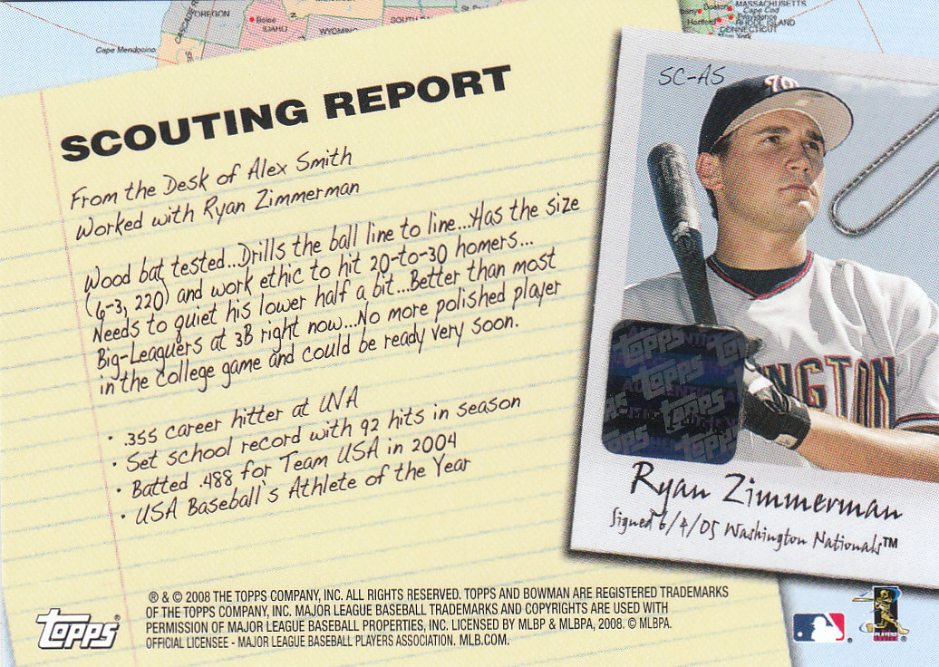 2008 Bowman Baseball "Autographs" Insert Cards - Bild 3 von 11