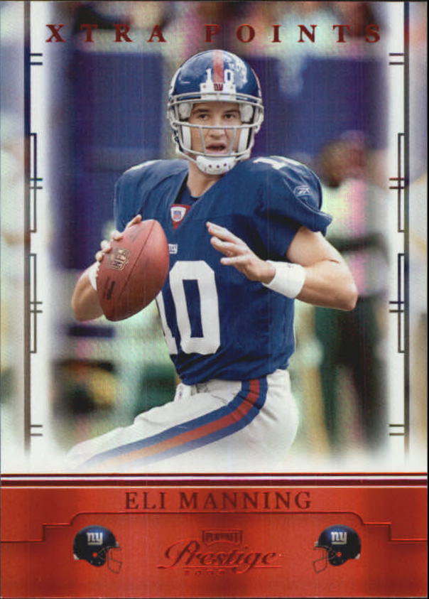 2008 Playoff Prestige Xtra Points Red #64 Eli Manning