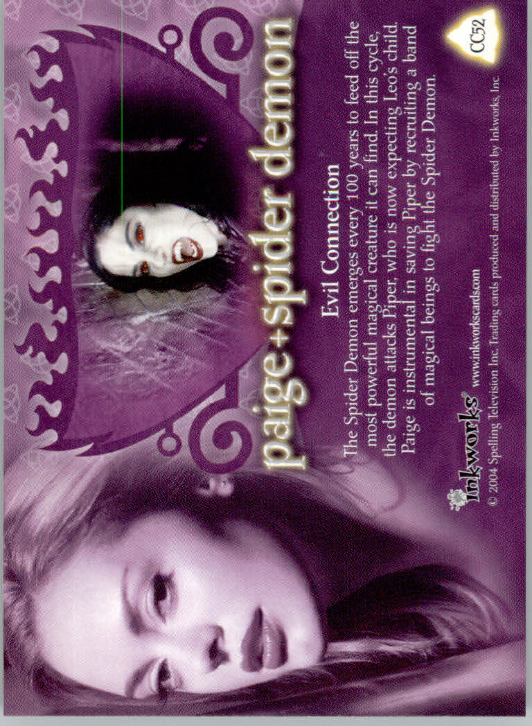 Charmed Connections (2004 Inkworks) "Insert and Foil" Cards - Picture 19 of 35