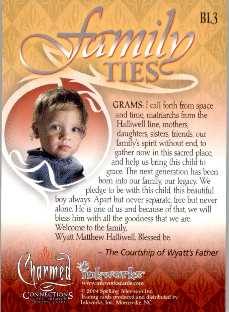 Charmed Connections (2004 Inkworks) "Insert and Foil" Cards - Picture 3 of 35