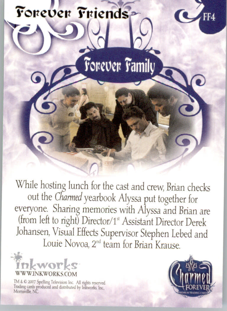 Tarjetas "Insertar" Charmed Forever (2007 Inkworks) - Imagen 7 de 15