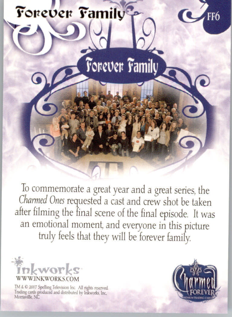 Tarjetas "Insertar" Charmed Forever (2007 Inkworks) - Imagen 9 de 15