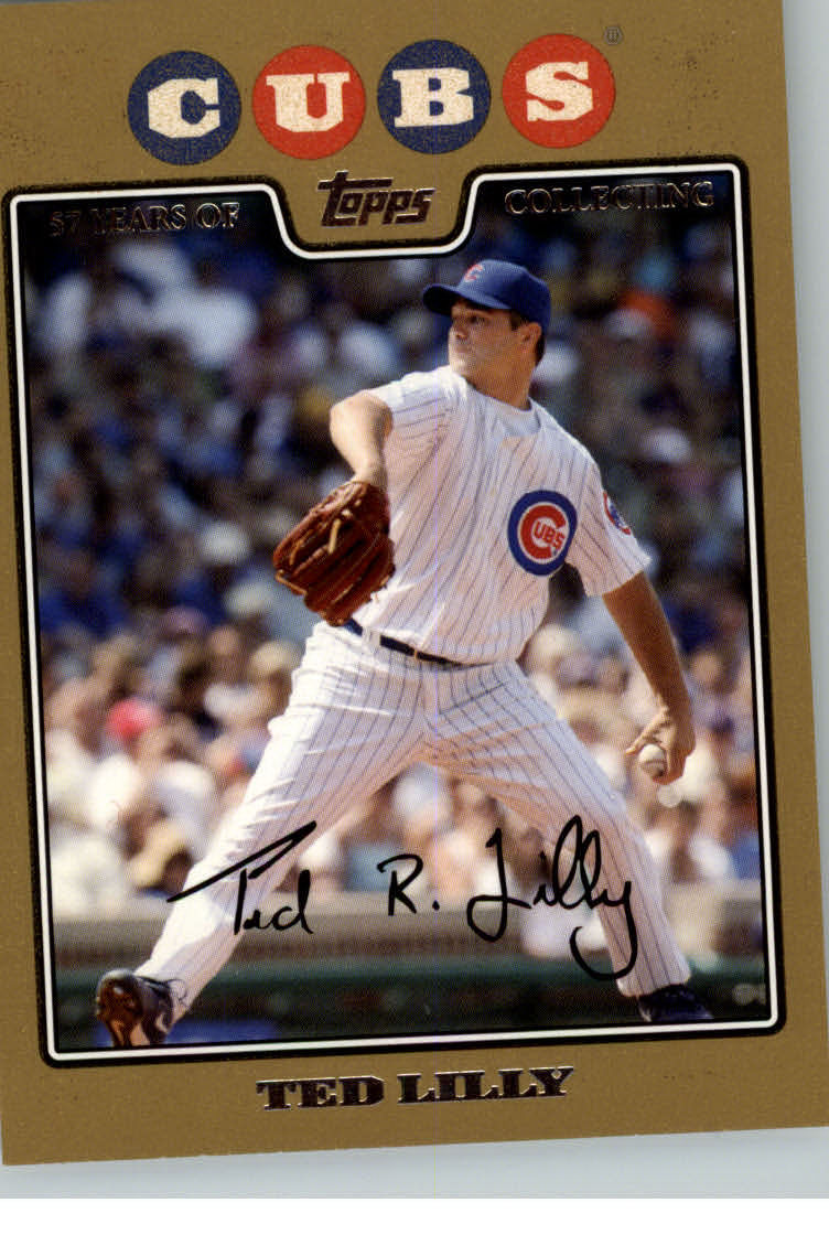 2008 Topps Gold Border #609 Ted Lilly