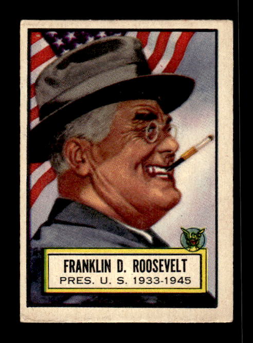 1952 Topps Look 'n See #1 Franklin Roosevelt SP