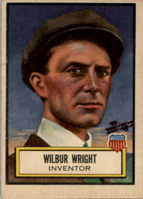 1952 Topps Look 'n See #13 Wilbur Wright