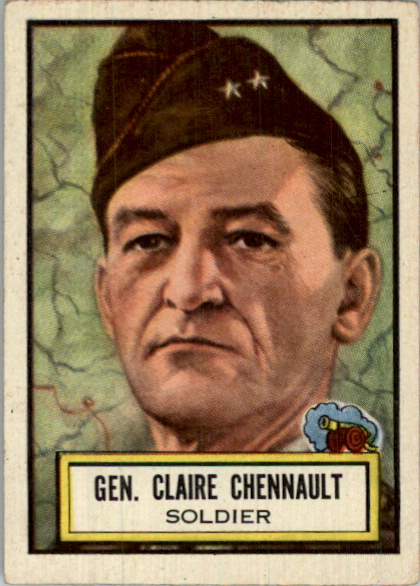 1952 Topps Look 'n See #36 Gen. C. Chennault