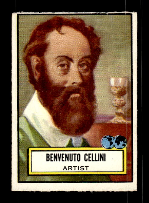 1952 Topps Look 'n See #86 Benvenuto Cellini DP