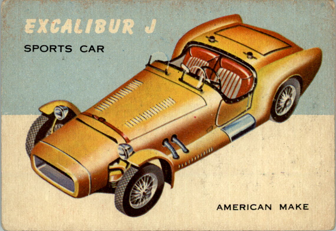 1954-55 Topps World on Wheels #6 Excalibur-J