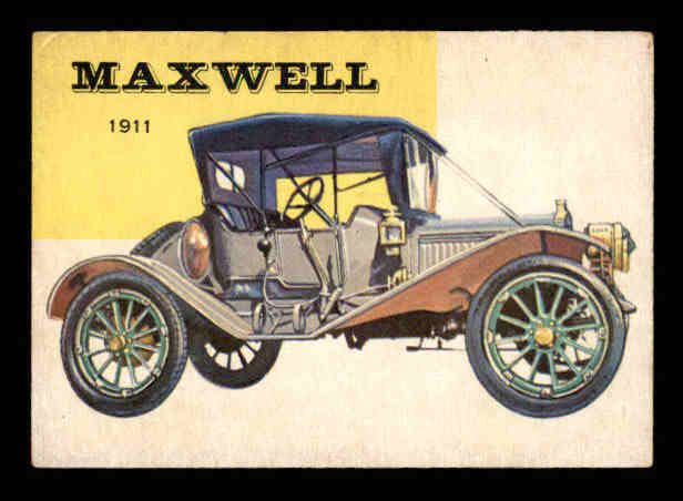 1954-55 Topps World on Wheels #13 Maxwell