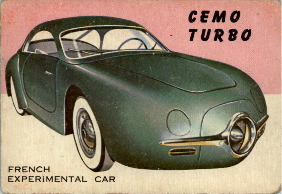 1954-55 Topps World on Wheels #18 Cemo Turbo