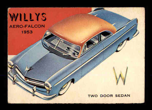 1954-55 Topps World on Wheels #75 Willy's