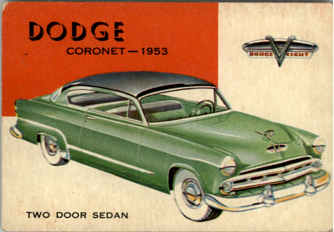1954-55 Topps World on Wheels #81 Dodge