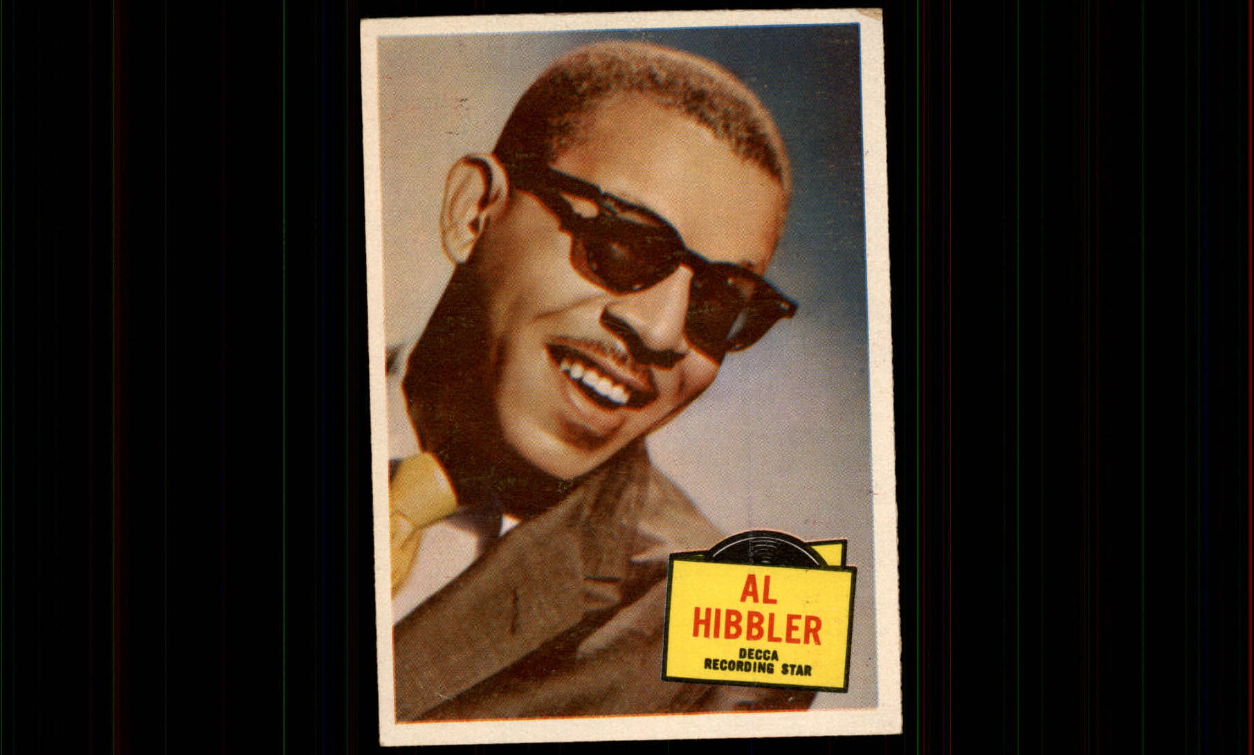 1957 Topps Hit Stars #3 Al Hibbler - EX-MT