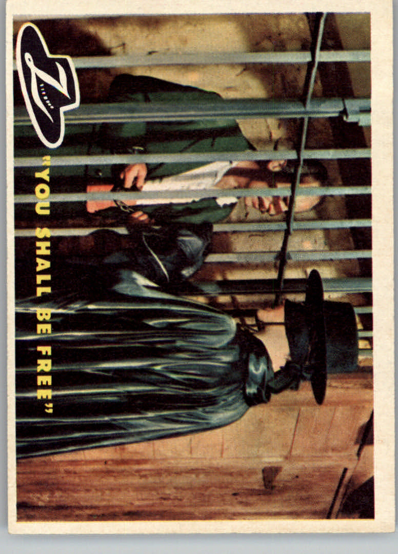 1958 Topps Zorro #17 You Shall Be Free