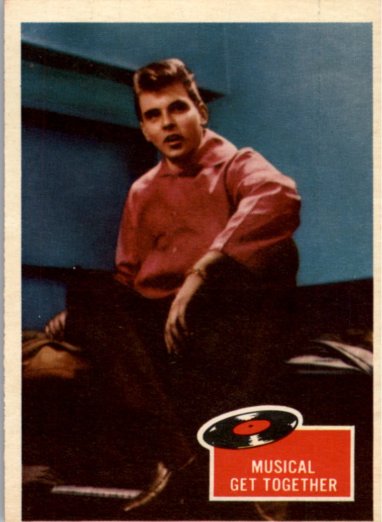 1959 Topps Fabian #31 Musical Get Together