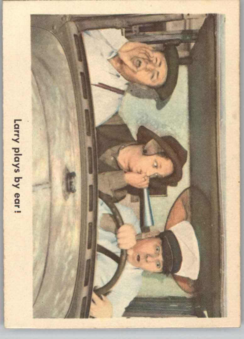 1959 Fleer The Three Stooges #48 Larry Plays by Ear!