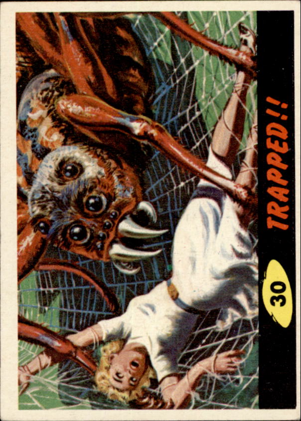 1962 Topps Mars Attacks #30 Trapped