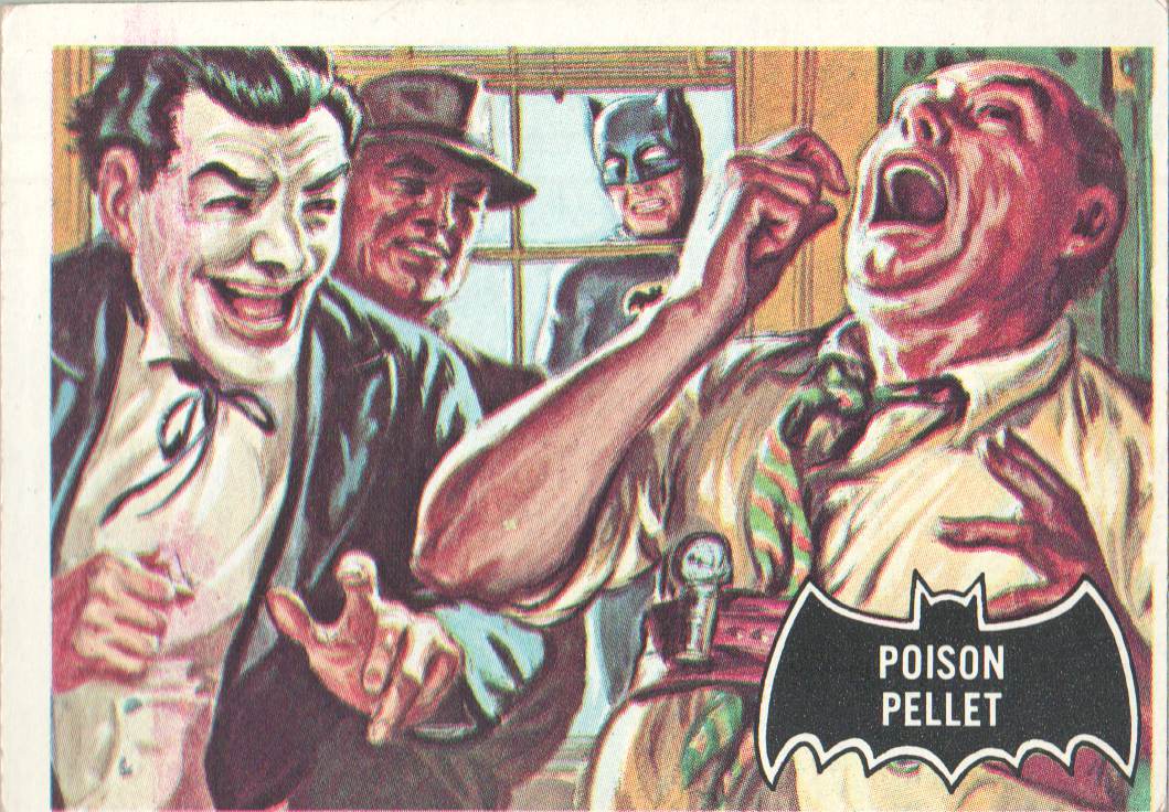 Tarjeta coleccionable Topps Batman Black Bat 1966 a elegir de la lista - Imagen 6 de 25