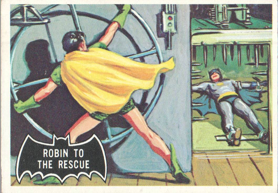 Tarjeta coleccionable Topps Batman Black Bat 1966 a elegir de la lista - Imagen 14 de 25