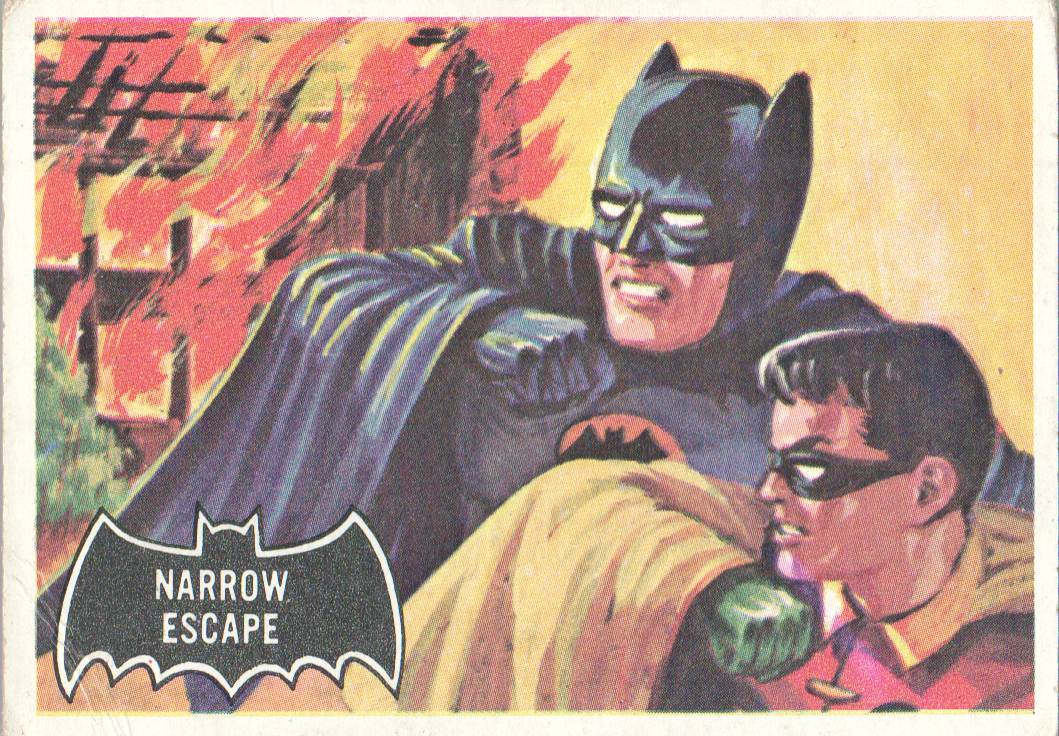 Tarjeta coleccionable Topps Batman Black Bat 1966 a elegir de la lista - Imagen 16 de 25