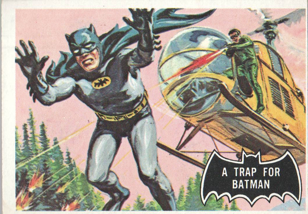 Tarjeta coleccionable Topps Batman Black Bat 1966 a elegir de la lista - Imagen 18 de 25