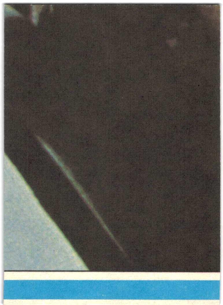 1976 Donruss Bionic Woman #37 Jaime Rips Door Off Flaming Auto. back image
