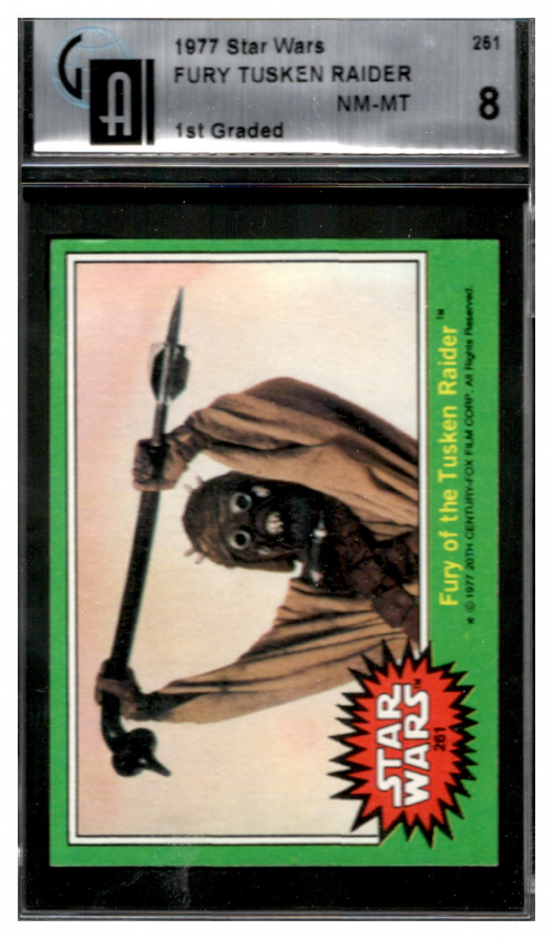 1977 Topps Star Wars #261 Fury of the Tusken Raider