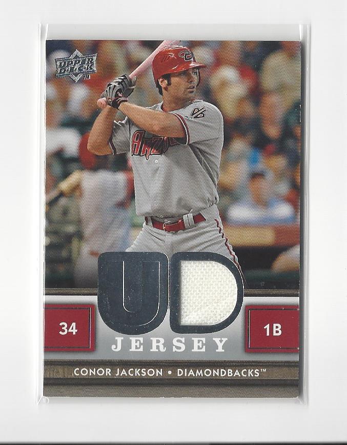 2008 Upper Deck UD Game Materials #CJ Conor Jackson S2