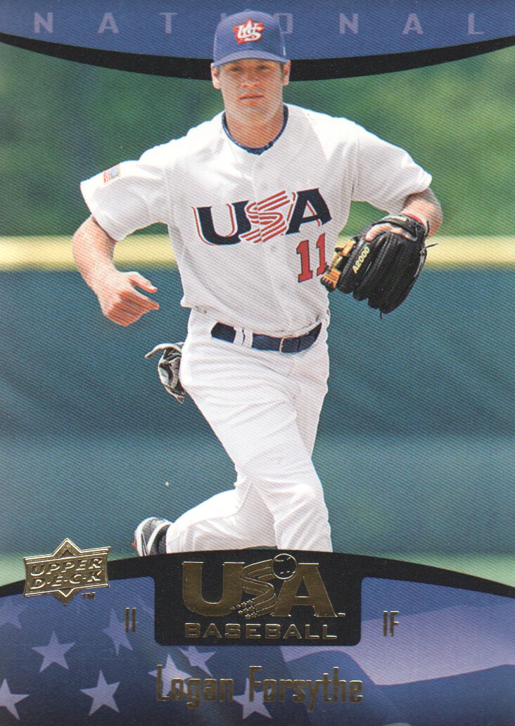 2008 USA Baseball #6 Logan Forsythe