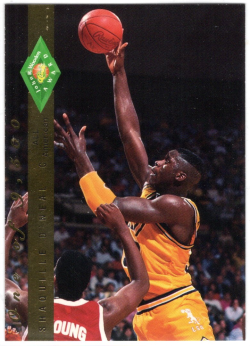 1992 Classic Four Sport Gold #318 Shaquille O'Neal JWA