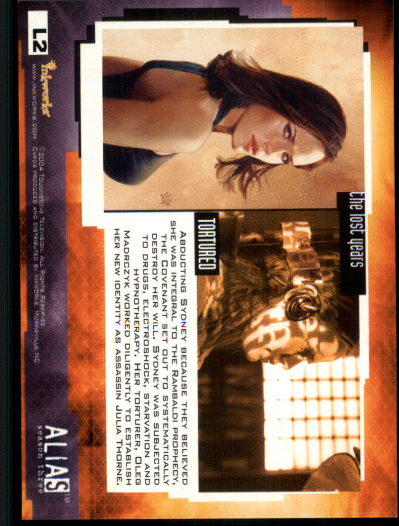 Tarjetas "Insertar y Promo" Alias Temporada Tres (2004 Inkworks) - Imagen 9 de 17
