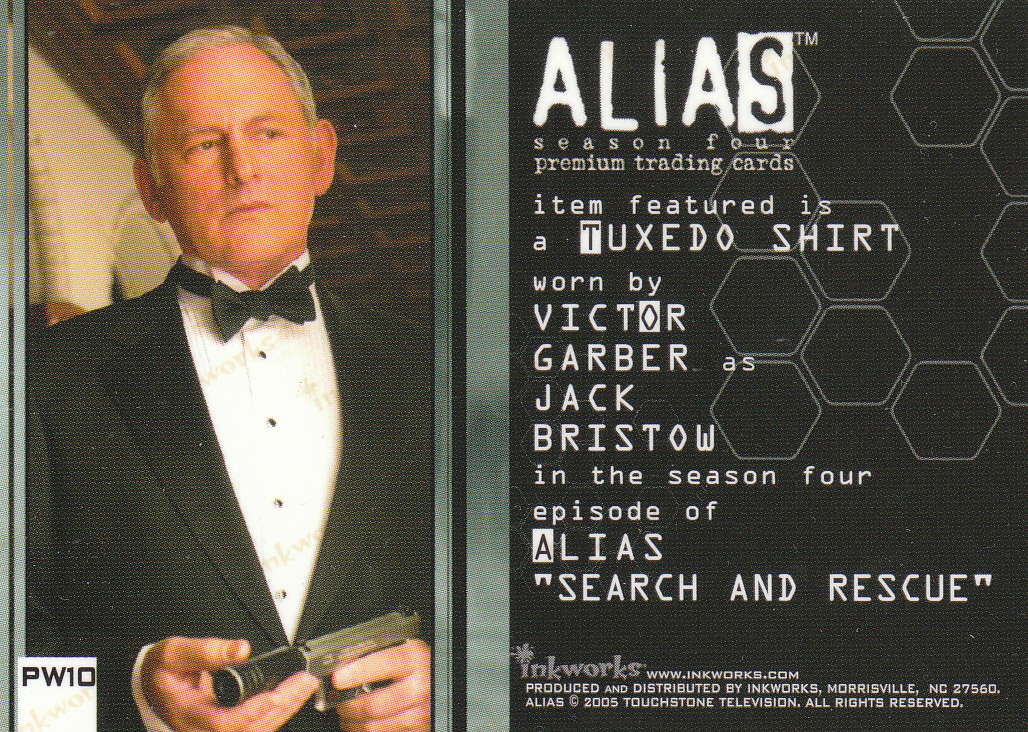 Alias Season Four (2006 Inkworks) "Insert and Promo" Cards - Picture 7 of 17