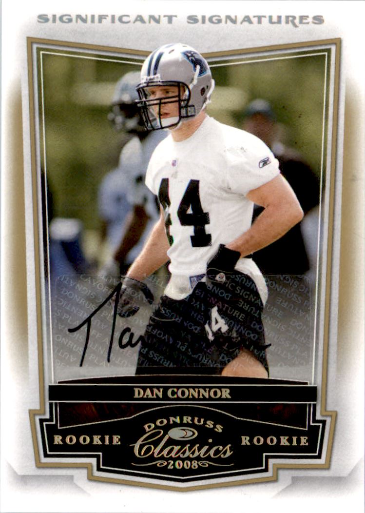 2008 Donruss Classics Significant Signatures Gold #160 Dan Connor/125