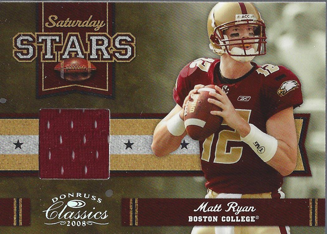 2008 Donruss Classics Saturday Stars Jerseys #18 Matt Ryan
