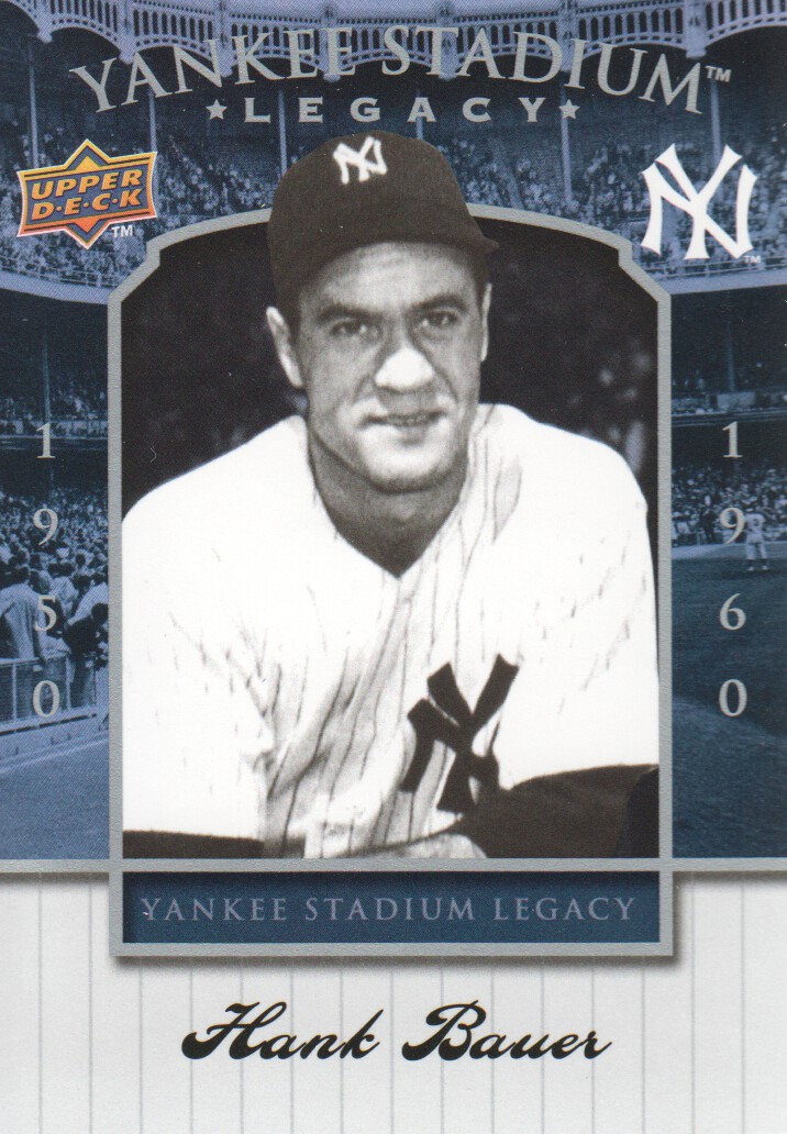2008 Upper Deck Yankee Stadium Legacy Collection Box Set #30 Hank Bauer