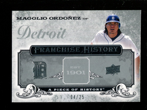 2008 UD A Piece of History Franchise History Silver #FH20 Magglio Ordonez