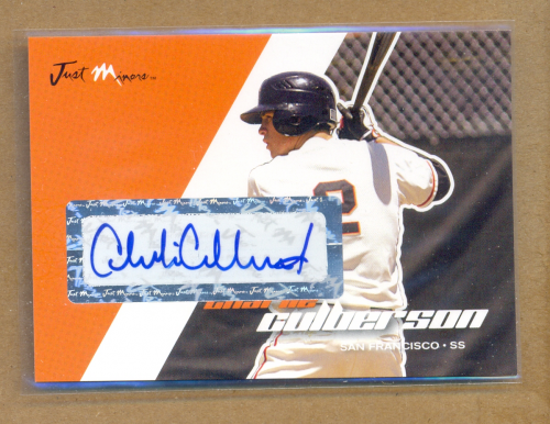 2008 Just Autographs Signatures #13 Charlie Culberson C