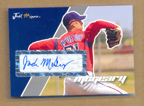 2008 Just Autographs Signatures Silver #48 Jack McGeary