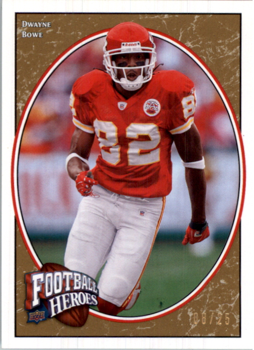 2008 Upper Deck Heroes Gold #40 Dwayne Bowe