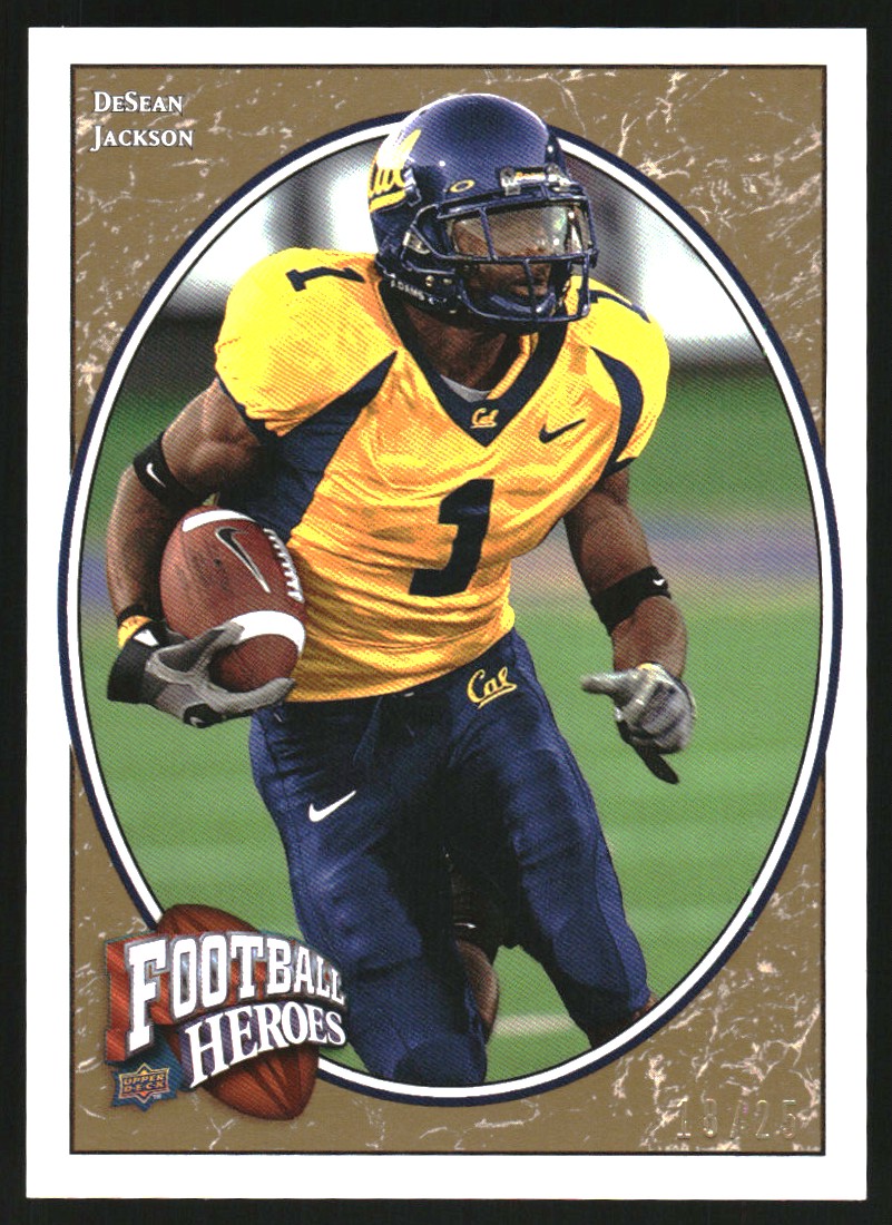 2008 Upper Deck Heroes Gold #137 DeSean Jackson