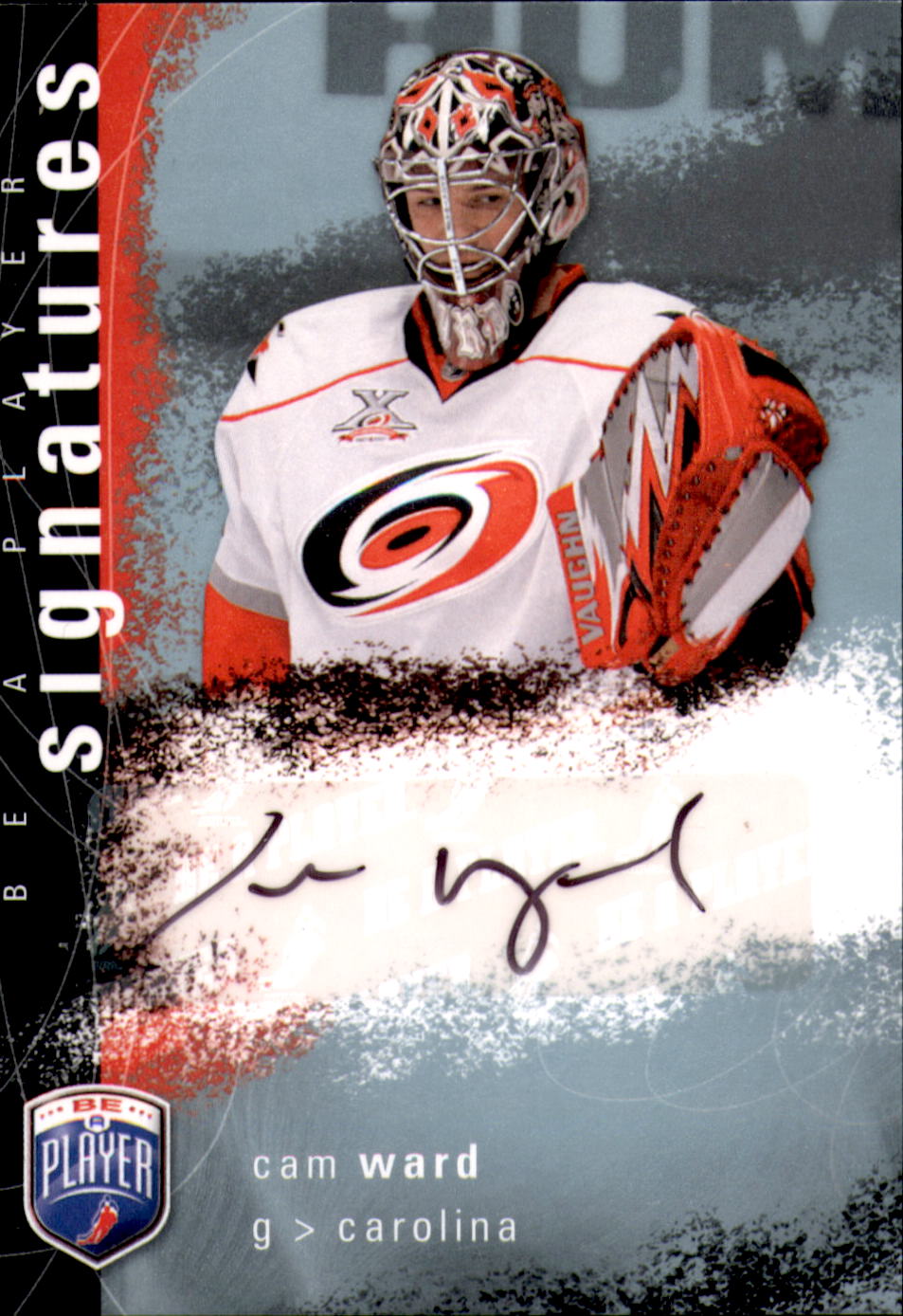 2007-08 Be A Player Signatures #SCW Cam Ward