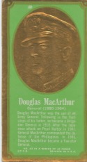1965 Topps Presidents and Famous Americans #43 Douglas Mac Arthur
