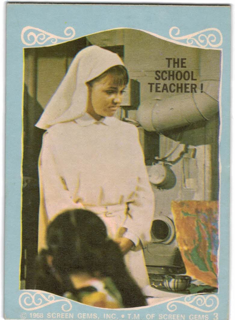 1968 Donruss Flying Nun #3 The School Teacher