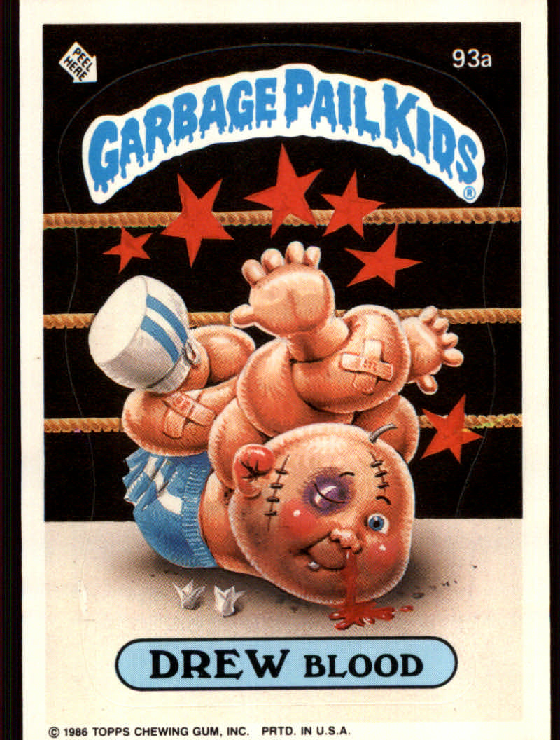 Garbage Pail Kids Series 3 Sticker Cards (1986 Topps) GPK | eBay
