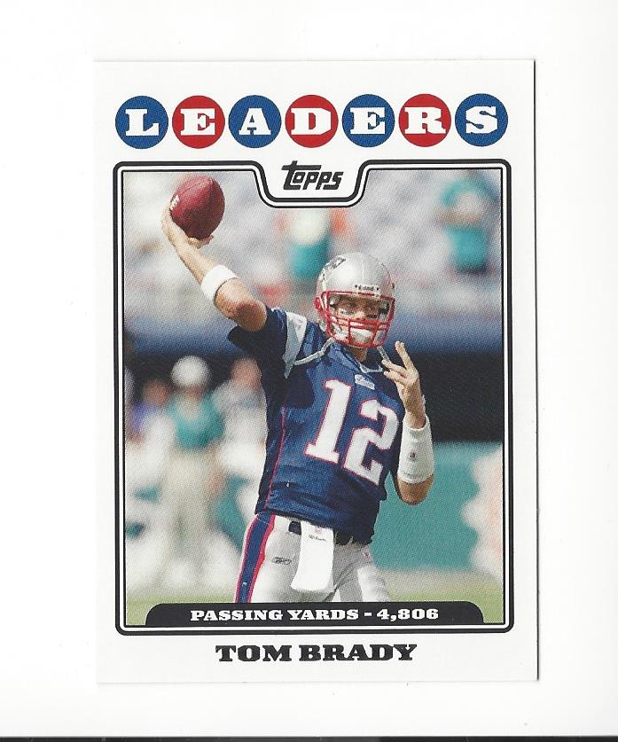 2008 Topps #286 Tom Brady LL