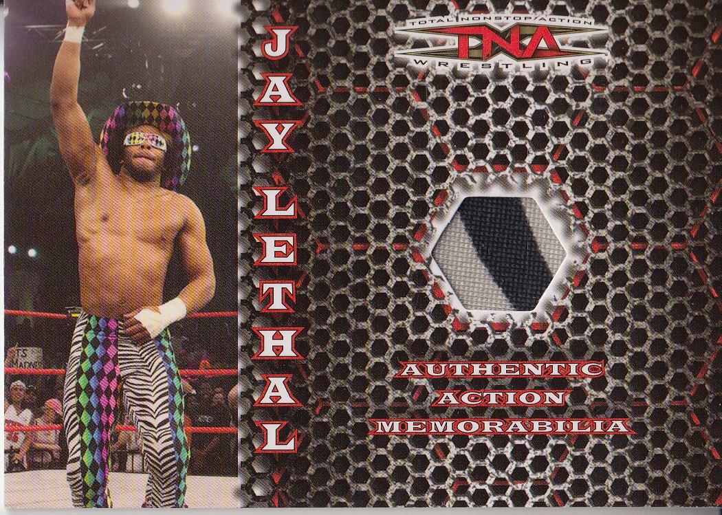 2008 TRISTAR TNA Impact Memorabilia Black #AAJL Jay Lethal