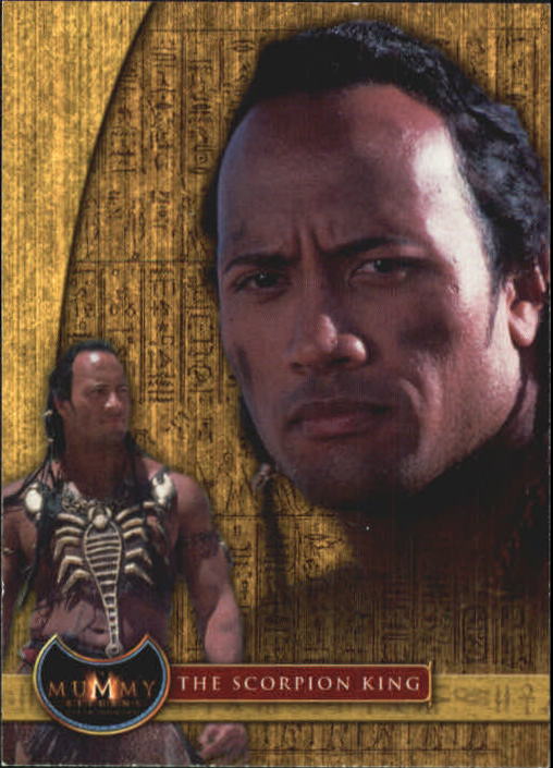 2001 The Mummy Returns Non Sport Card 71 The Scorpion King Ebay