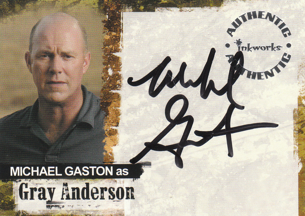 2007 Inkworks Jericho Season One Autographs #A5 Michael Gaston