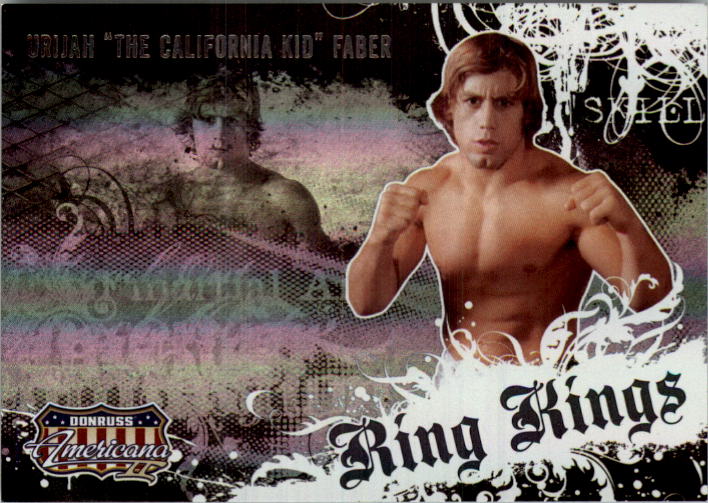 2008 Americana II Ring Kings #UF Urijah Faber