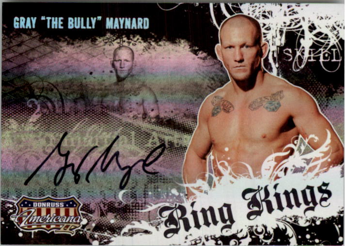 2008 Americana II Ring Kings Signature #GM Gray Maynard/225